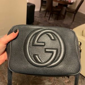Authentic Gucci Soho Small Leather Disco Bag!